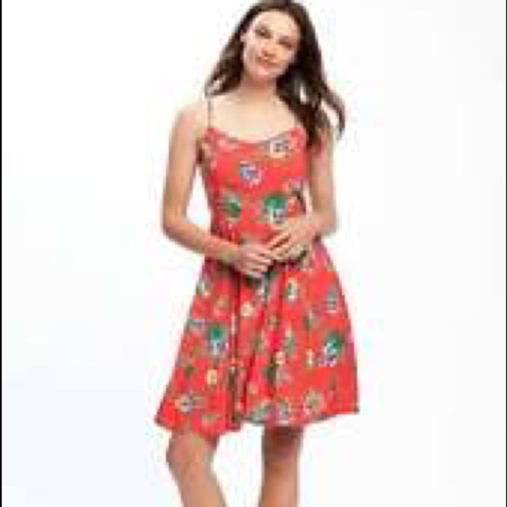 Old Navy Fit & Flare Floral Cami Dress